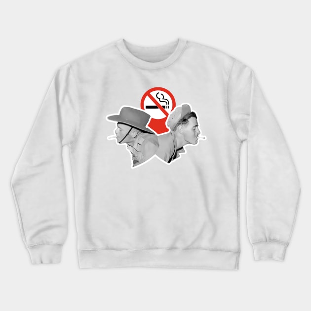 Don't smoke cigarette Crewneck Sweatshirt by Marccelus